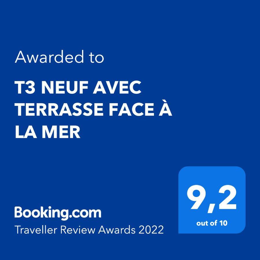 T3 Neuf Avec Terrasse Face A La Mer Bandol Exterior photo